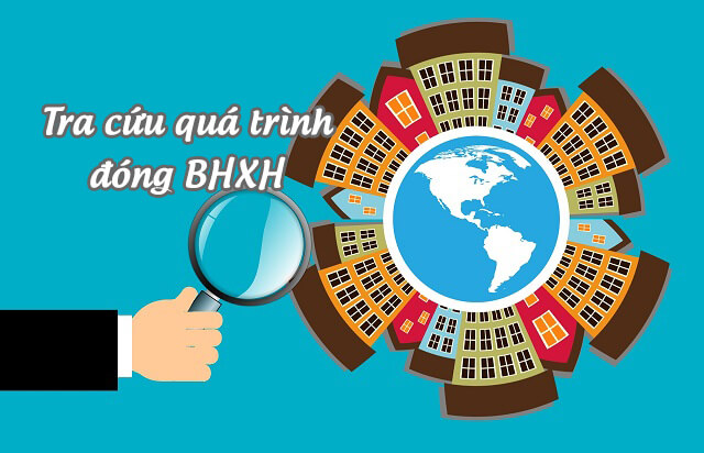 tra cứu quá trình đóng bảo hiểm xã hội