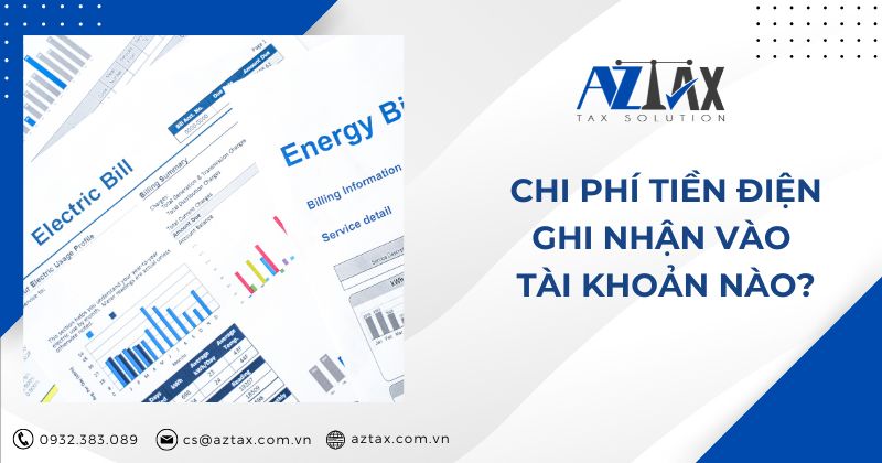 Chi phí tiền điện ghi nhận vào tài khoản nào?