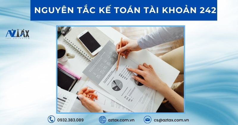 Nguyên tắc kế toán tài khoản 242