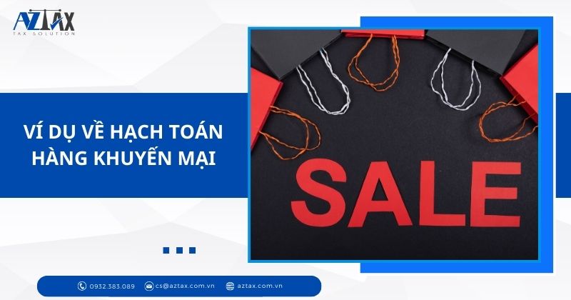 Ví dụ thực thế về cách hạch toán